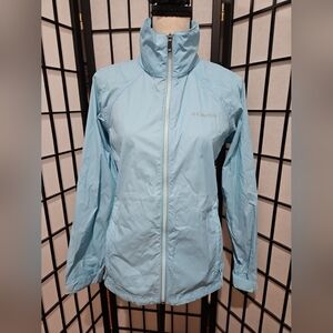 Women's Columbia  Switchback Size Small Marine Light Blue Jacket